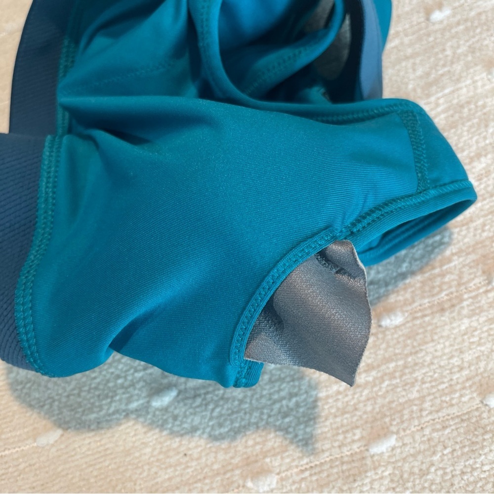 Nike Blue Sports Bra with Racerback Design - Picture 3 of 8